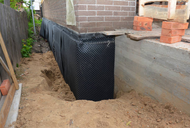 Happy homeowners after waterproofing job in Blackwood